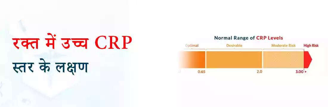  रक्त में उच्च CRP स्तर के लक्षण